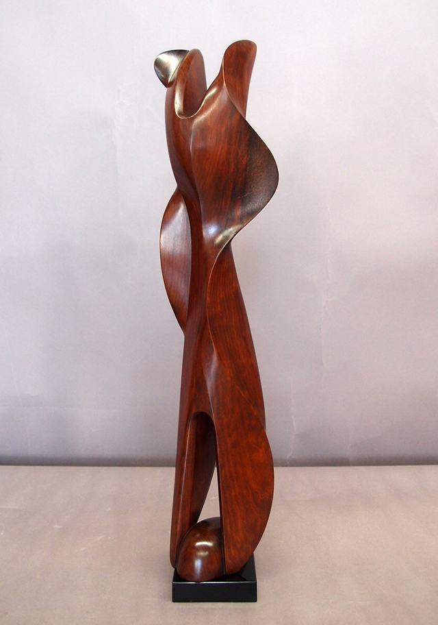 Skulptur Dance Jadanaise von Beothy, Gruppe-Köln-Holz